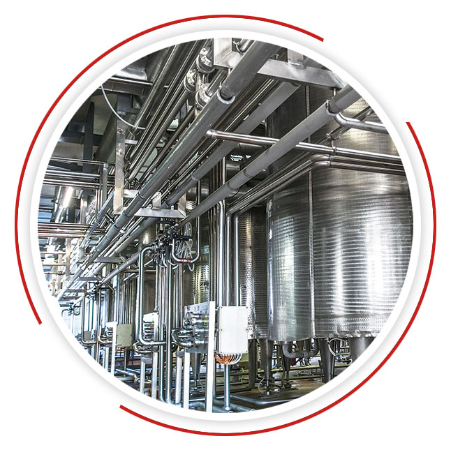 Stainless Steel Pipes for Beverage Processing
