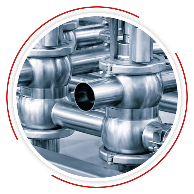 Stainless Steel Pipes for Food Processing